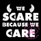 Monsters Inc We Scare Because We Care Decal Sticker product 6